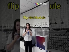 बास्केटबॉल के लिए टचस्क्रीन फ्लिप डॉट मॉड्यूल डीसी 12v फुटबॉल बॉल स्कोरबोर्ड